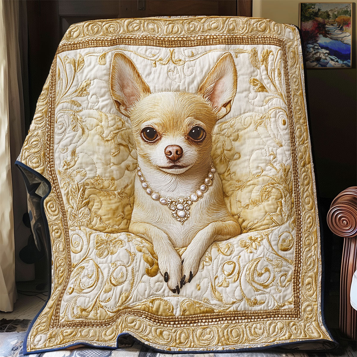 Royal Chihuahua WU0502039CL Quilt