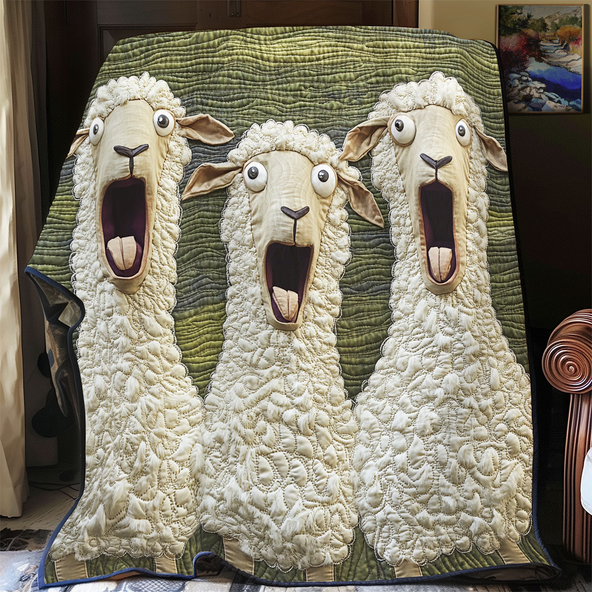 Sheep Baa Baa Baa WU1302040CL Quilt