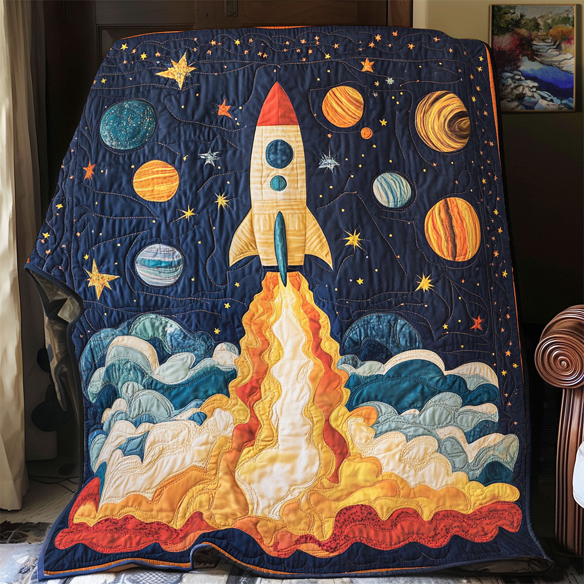 Sky Rocket WU0101016CL Quilt