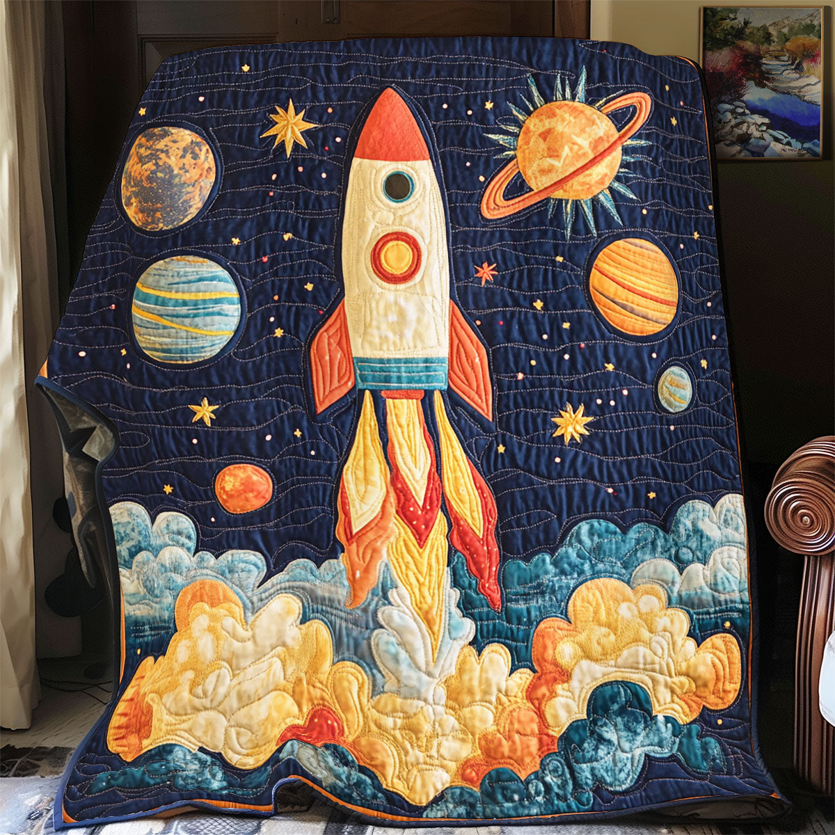 Sky Rocket WU0101018CL Quilt