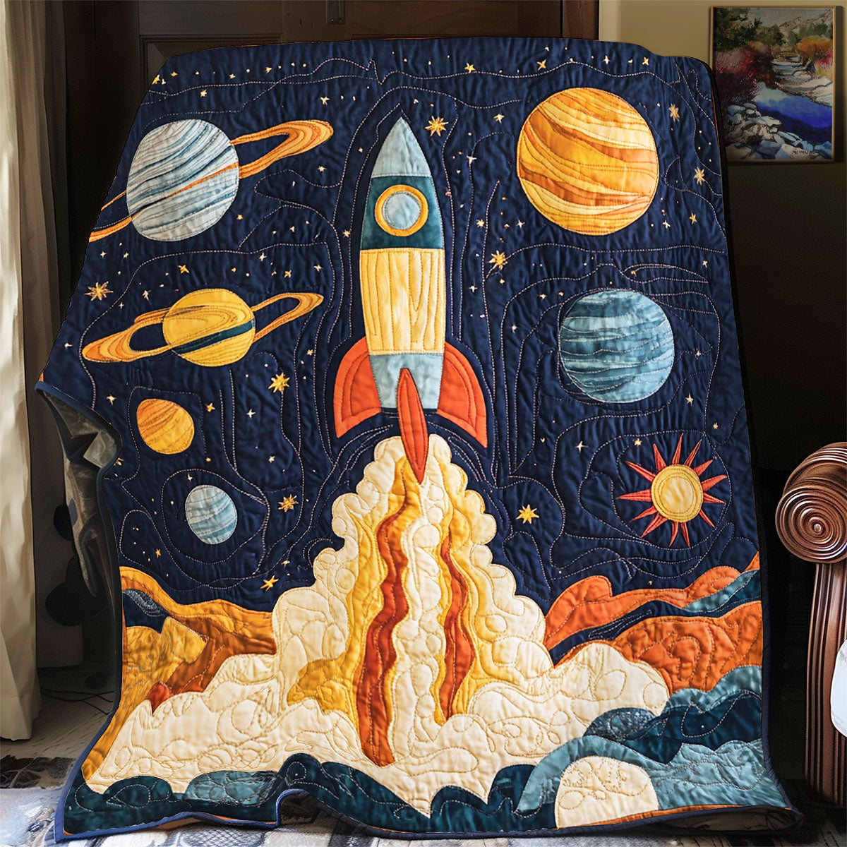 Sky Rocket WU0101019CL Quilt