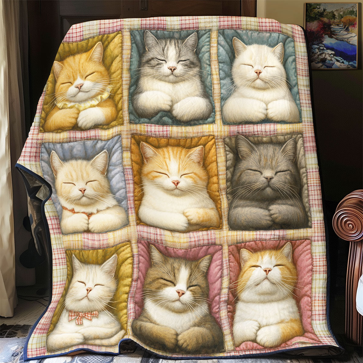 Sleeping Cat WU1601084CL Quilt