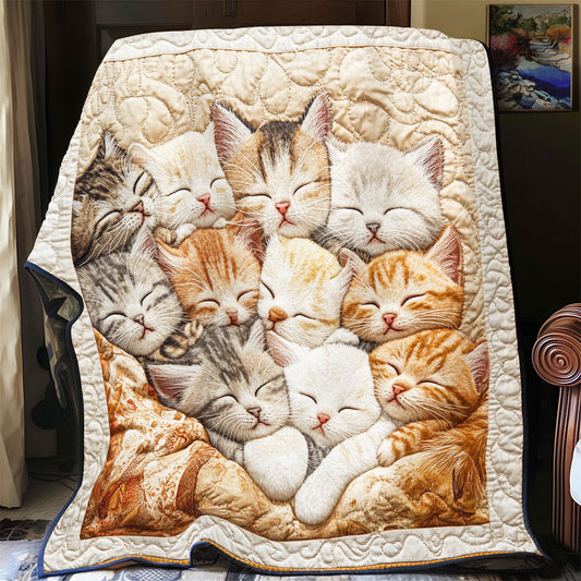 Sleeping Cats WU0101012CL Quilt