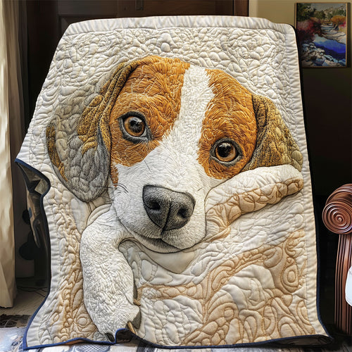 Sleepy Beagle WU1302087CL Quilt