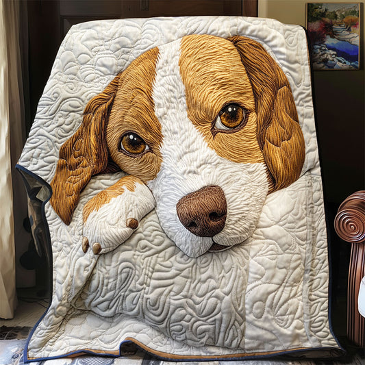 Sleepy Beagle WU1302088CL Quilt