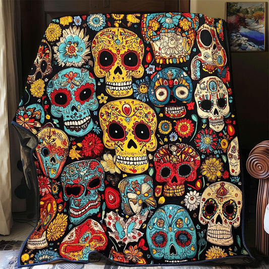 Sugar Skull WU1401006CL Quilt