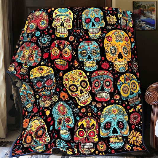 Sugar Skull WU1401052CL Quilt