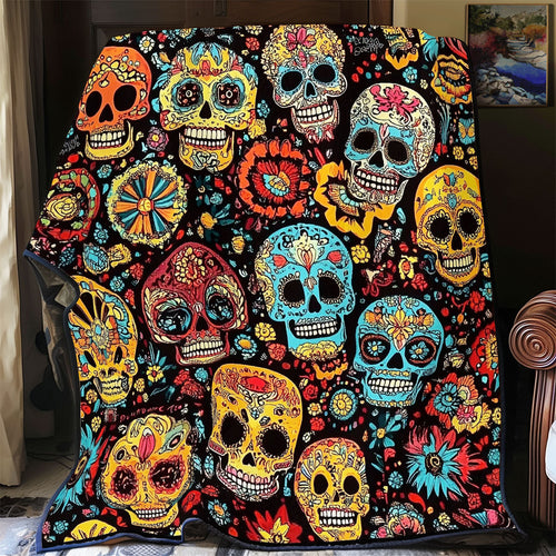 Sugar Skull WU1401053CL Quilt