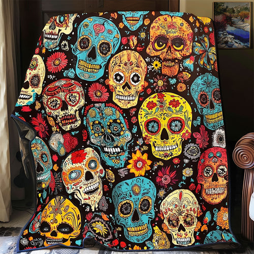 Sugar Skull WU1401054CL Quilt