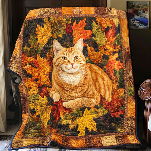 Taby Cat Autumn Vibes WU0101014CL Quilt