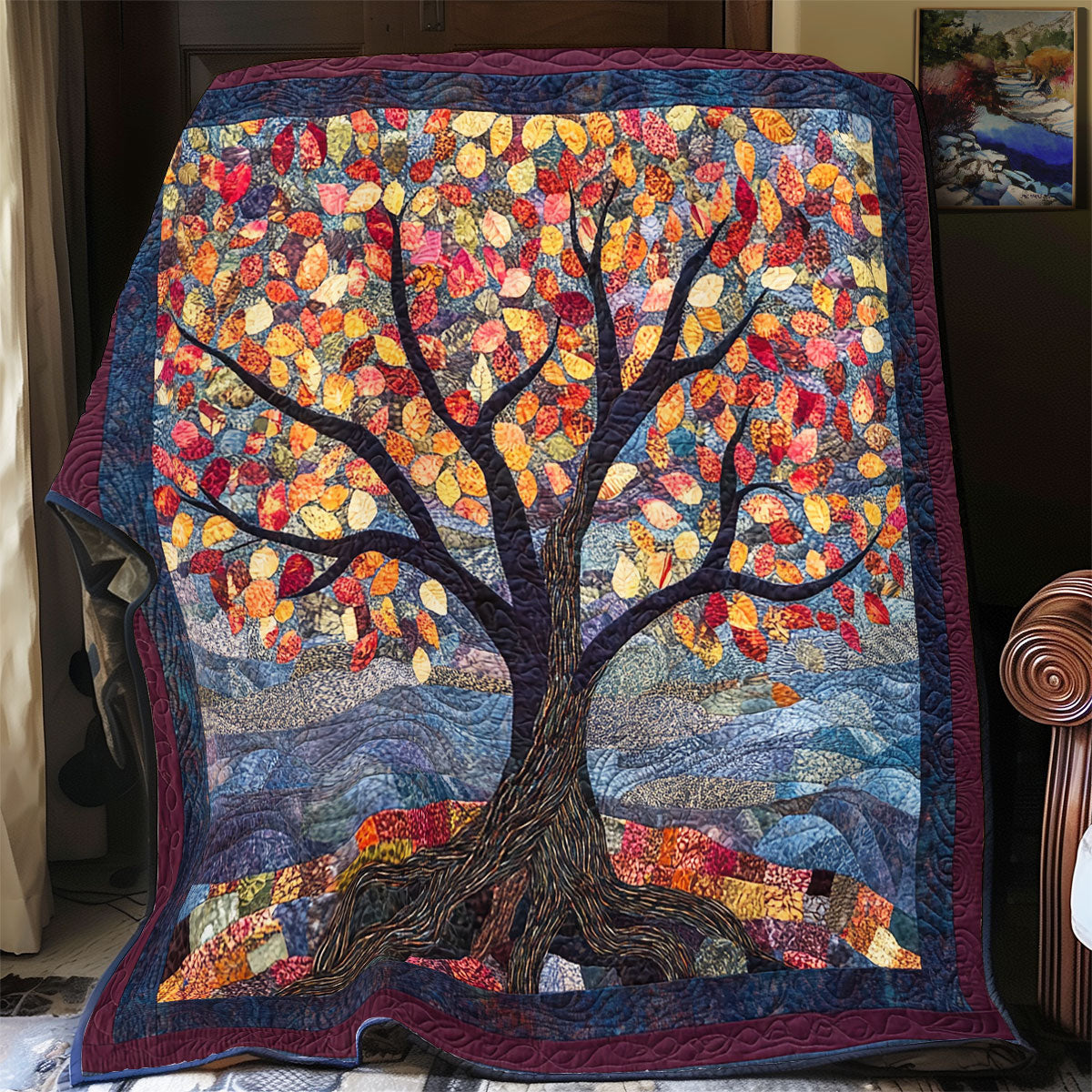 Timeless Tree Of Life WU0503012CL Quilt