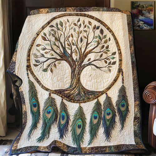 Tree Of Life Dreamcatcher WU0502072CL Quilt