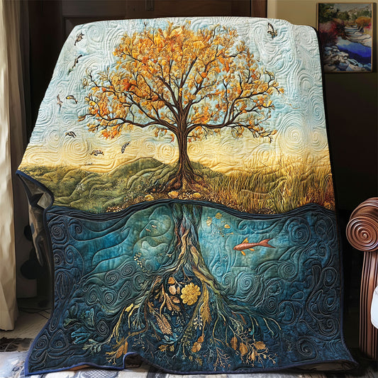 Tree Of Life Harmony Of Earth And Sky WU1203090CL Quilt