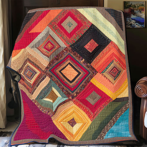 Tribal Patchwork WU0602034CL Quilt