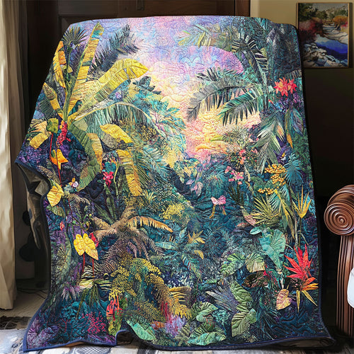 Tropical Forest WU0701007CL Quilt