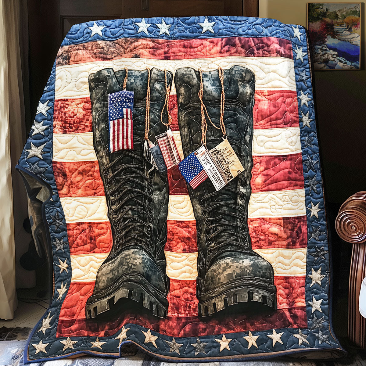 Veteran Life WU2301082CL Quilt