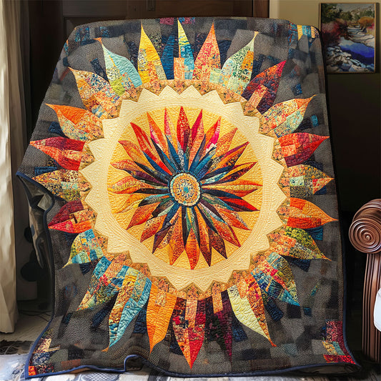 Vibrant Mandala WU2001039CL Quilt