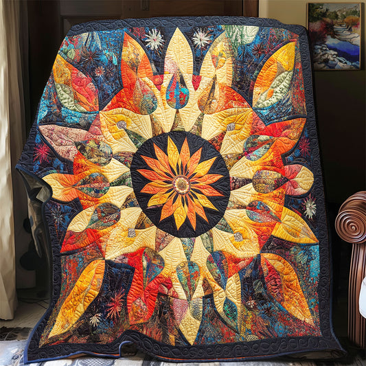 Vibrant Mandala WU2001040CL Quilt