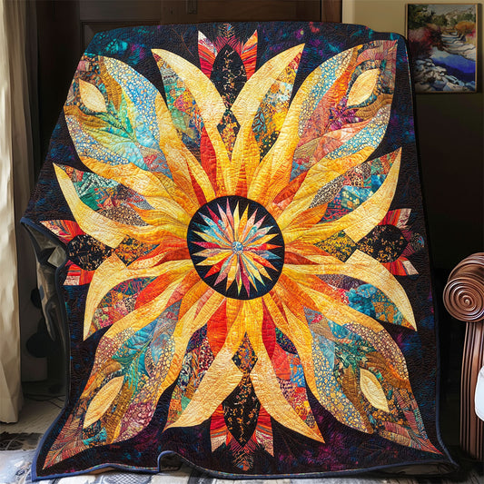 Vibrant Mandala WU2001077CL Quilt