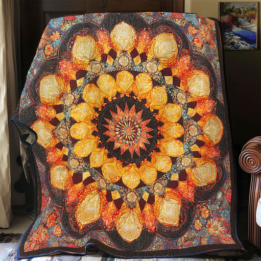 Vibrant Mandala WU2001080CL Quilt