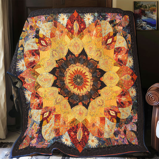 Vibrant Mandala WU2001081CL Quilt