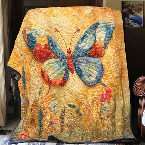 Vintage Butterfly WU2301024CL Quilt