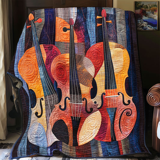 Violin Music Is My Life WU0602043CL Quilt