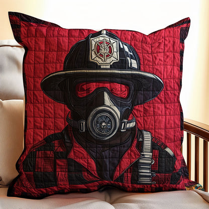 Firefighter WU0702097CL Quilt Pillow Case