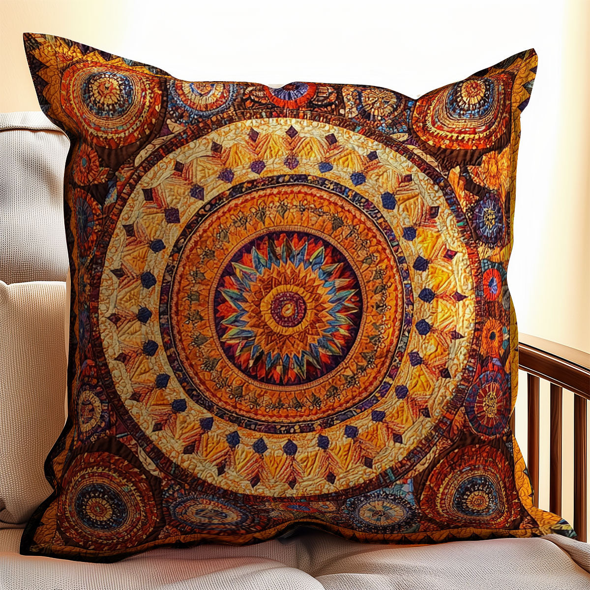 Mandala WU0702068CL Quilt Pillow Case