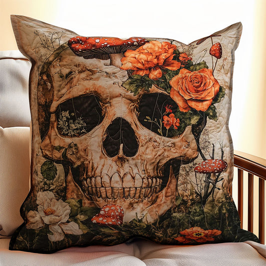 Moss Skull WU0702046CL Quilt Pillow Case