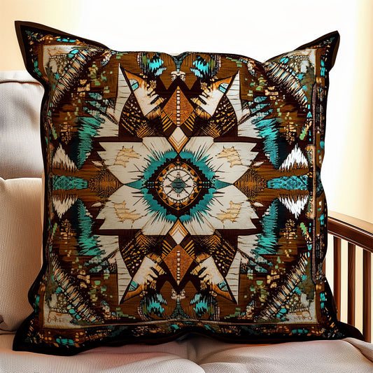 Native American Mandala WU0702027CL Quilt Pillow Case