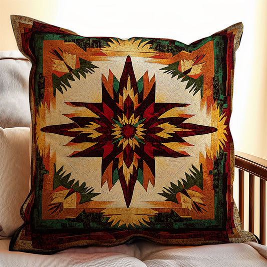 Native American Mandala WU0702032CL Quilt Pillow Case