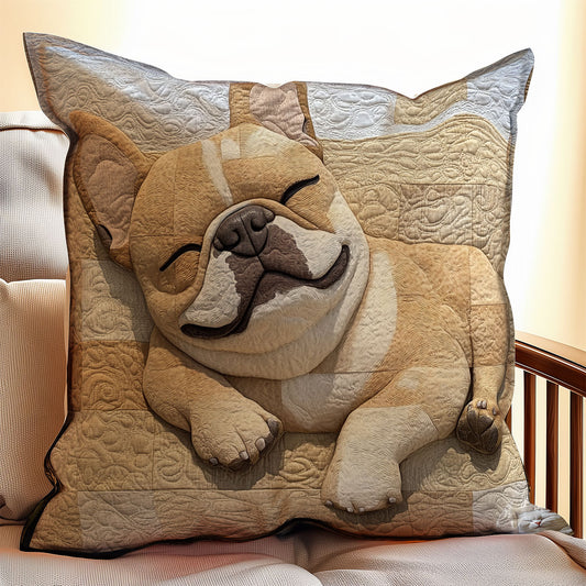 Sleeping Bulldog WU0702092CL Quilt Pillow Case