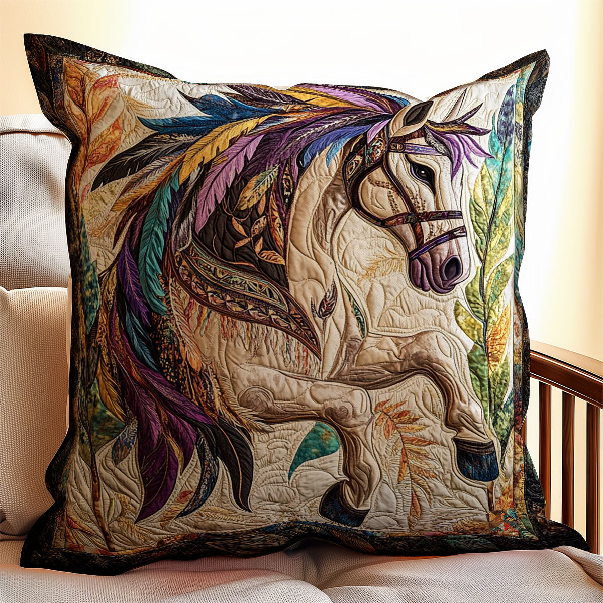 Wild Horse WU0702060CL Quilt Pillow Case