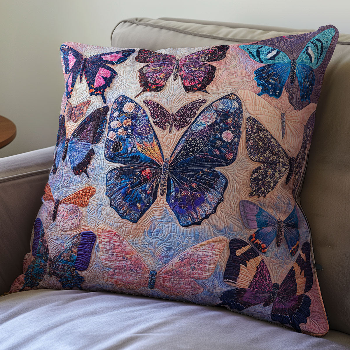 Butterfly WU0702005CL Quilt Pillow Case