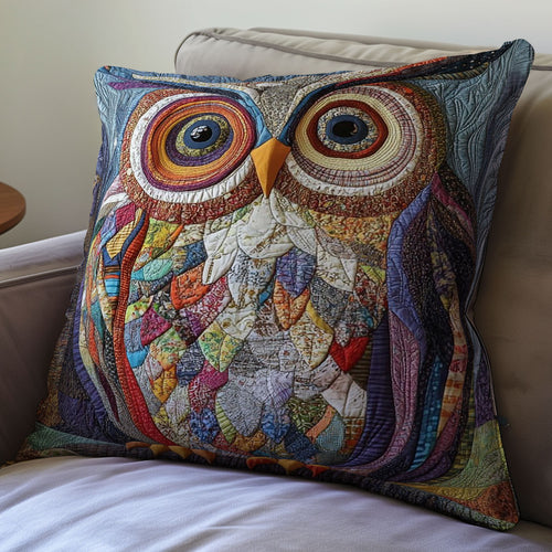 Owl WU0702052CL Quilt Pillow Case