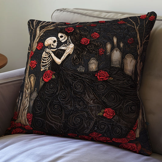 Skull Be Mine Forever WU0702039CL Quilt Pillow Case