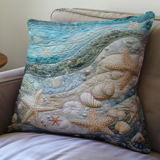 Starfish WU0702044CL Quilt Pillow Case