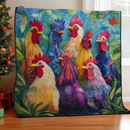 Chicken Gang WU0301028CL Quilt