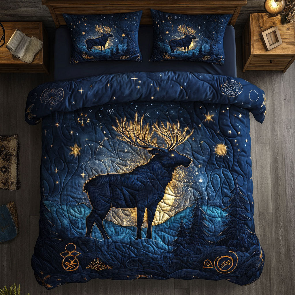 Moose Starry Night WU1802006CL Duvet Cover Set