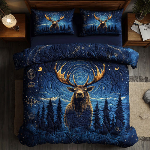 Moose Starry Night WU1802007CL Duvet Cover Set