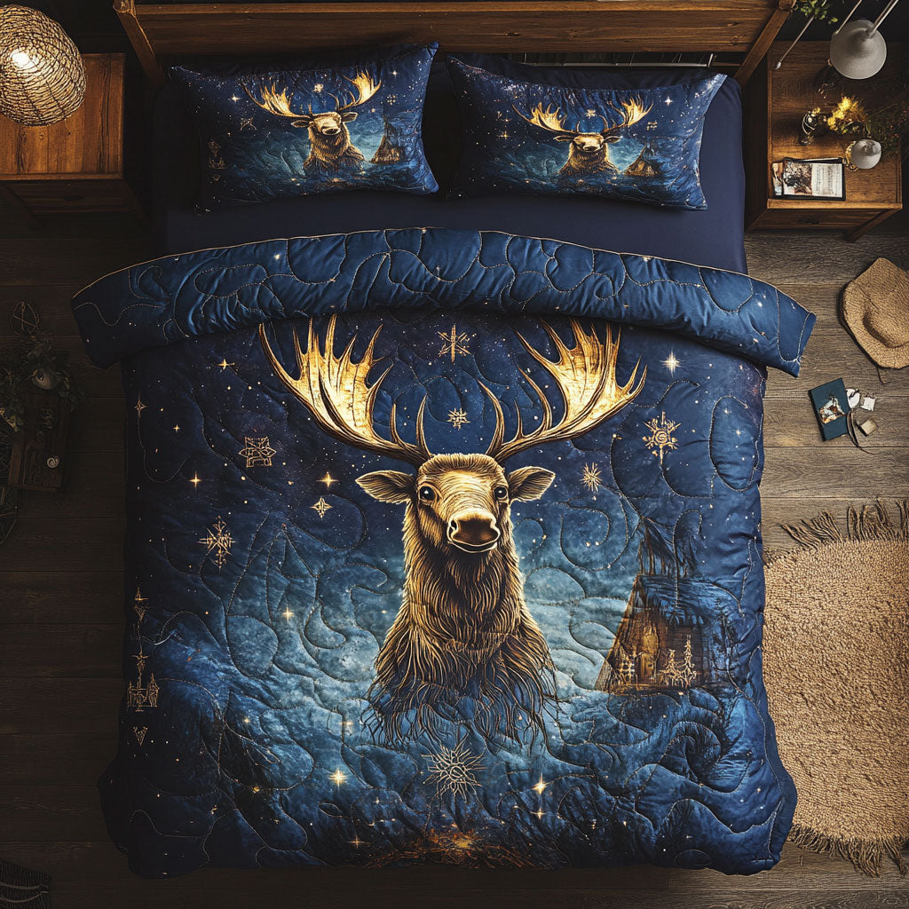 Moose Starry Night WU1802009CL Duvet Cover Set