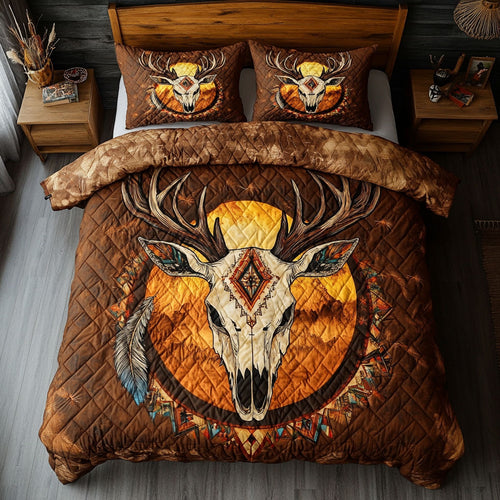 Native American Buffalo Dreams & Tribal Echoes WU1103004CL Duvet Cover Set