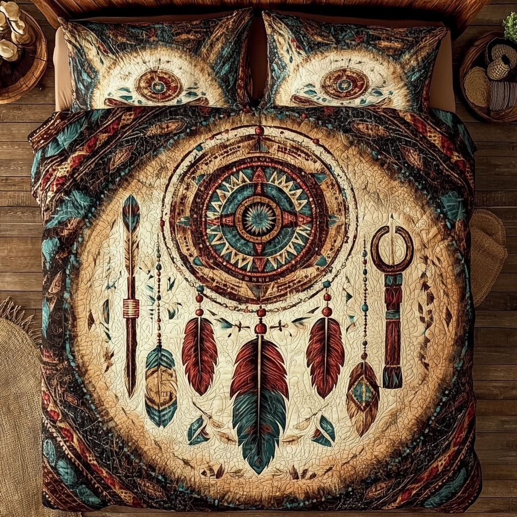 Native American Dreamcatcher WU2602015CL Duvet Cover Set