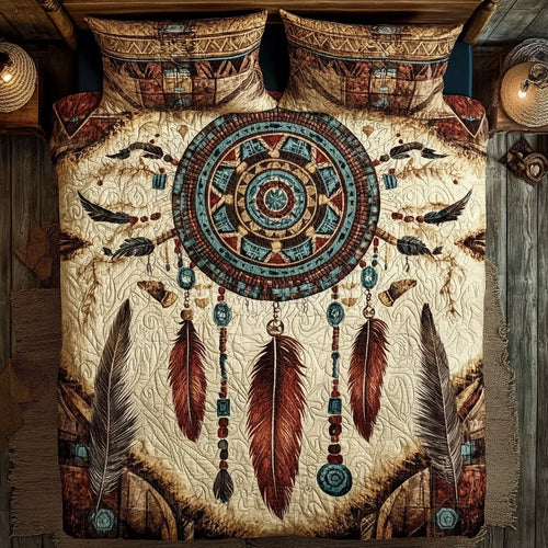 Native American Dreamcatcher WU2602023CL Duvet Cover Set