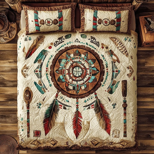 Native American Dreamcatcher WU2602024CL Duvet Cover Set