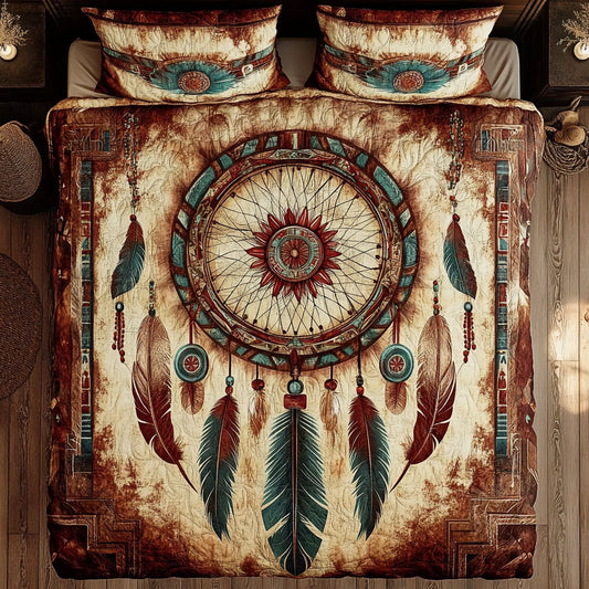 Native American Dreamcatcher WU2602025CL Duvet Cover Set