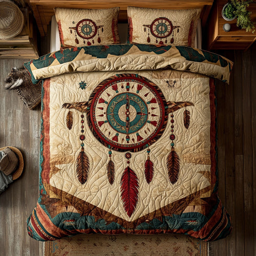 Native American Dreamcatcher WU2602028CL Duvet Cover Set