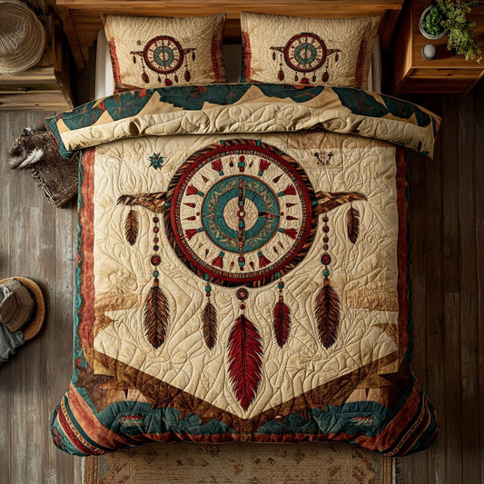 Native American Dreamcatcher WU2602028CL Duvet Cover Set