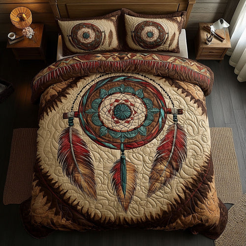 Native American Dreamcatcher WU2602029CL Duvet Cover Set